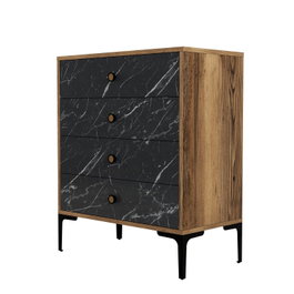 Hanah Home Cómoda Lizbon 541 Nogal y Negro